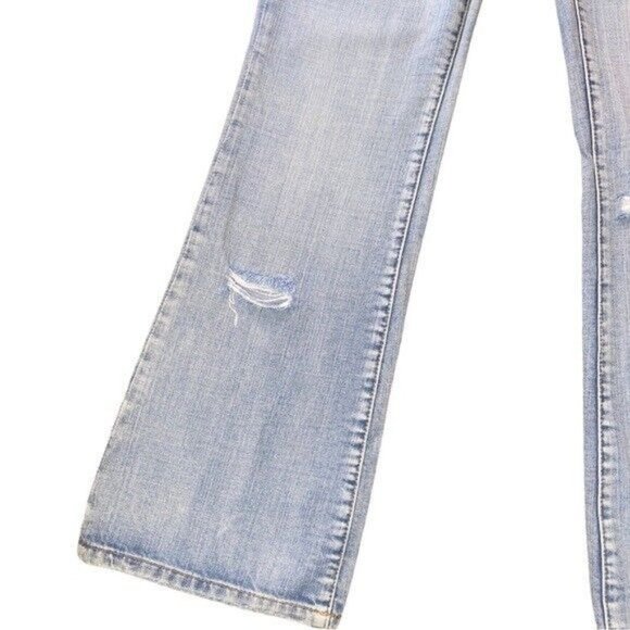 American Eagle Ae Artist Bootcut Women Denim Jeans Size 4 - Picture 6 of 12